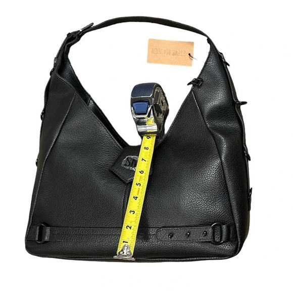 Steve Madden Bstewie hobo shoulder bag in black NWT - Picture 16 of 16